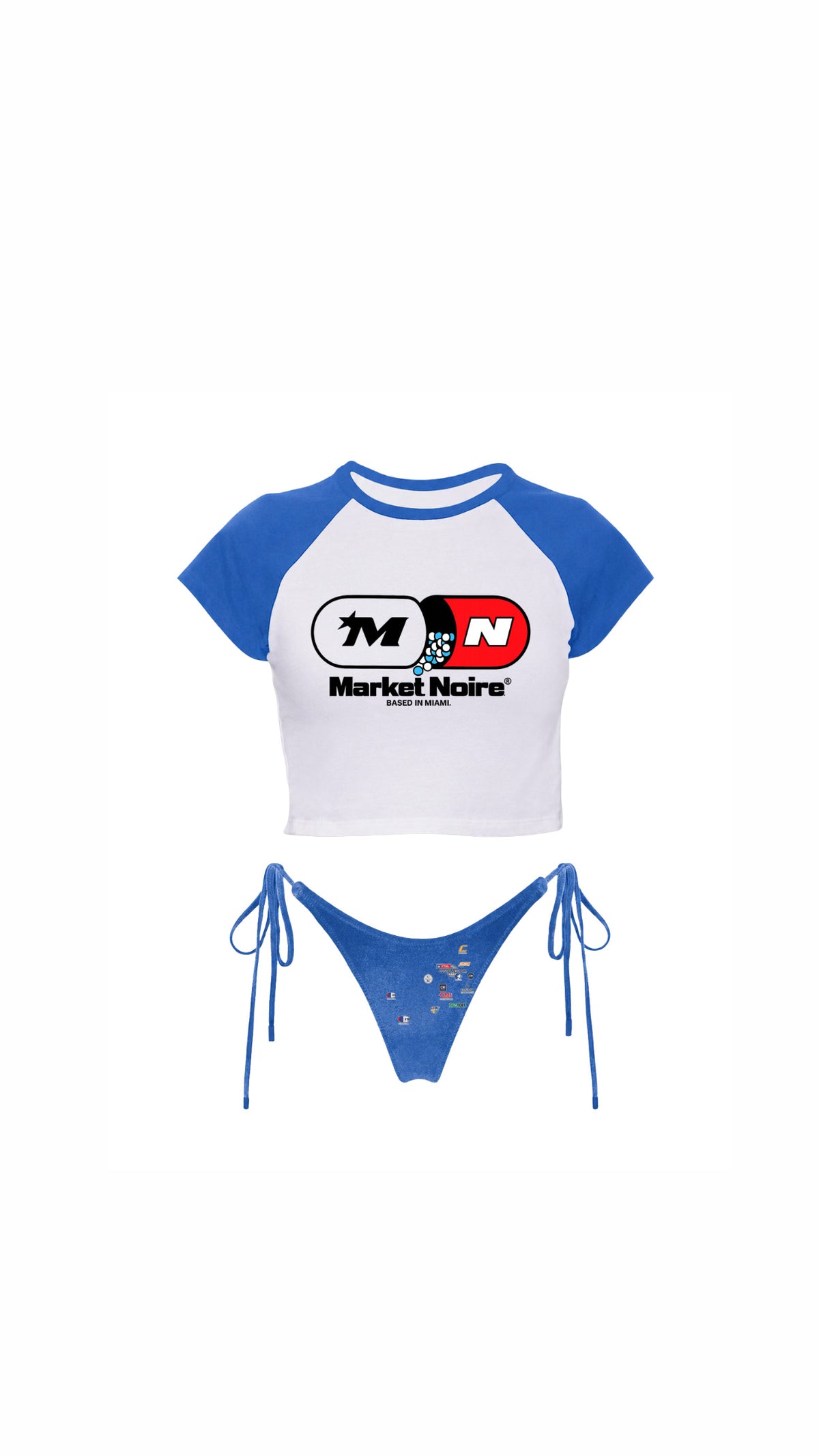 noire soft shell bikini