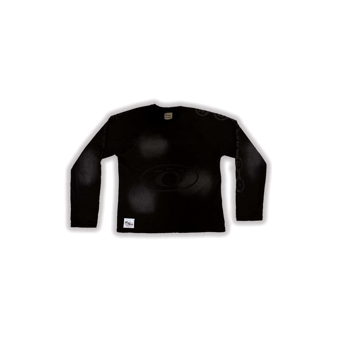 Longsleeve+ [noire on noire]