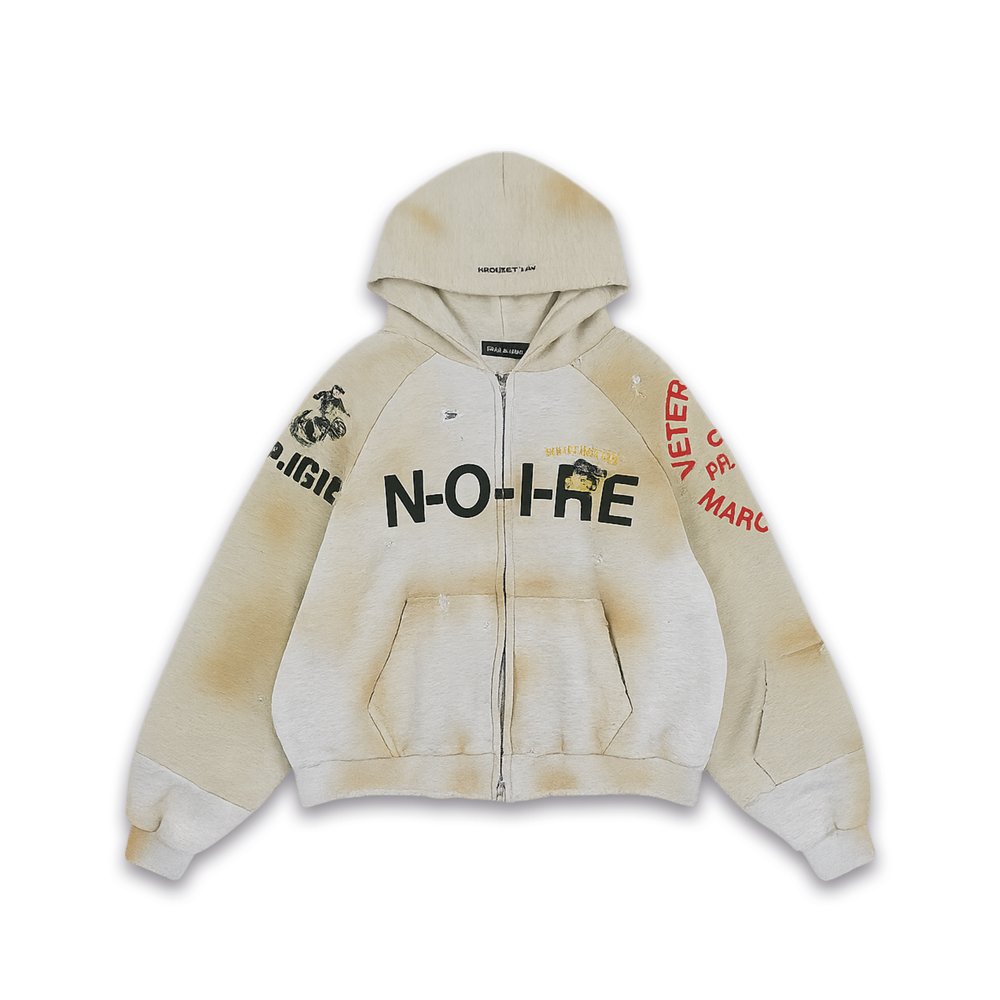 desert riot zip hoodie